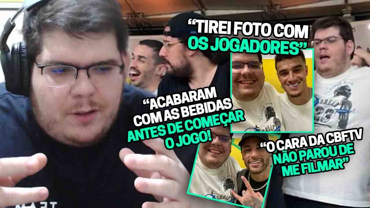 CASIMIRO CONTA TUDO SOBRE O DIA QUE FOI AO MARACANÃ (ENCONTROU O NEYMAR) | Cortes do Casimito