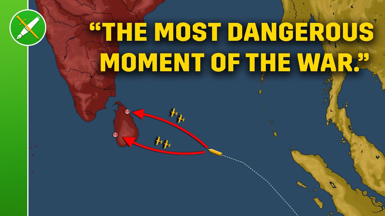 Britain's Pearl Harbor - Indian Ocean Raid 1942 Animated
