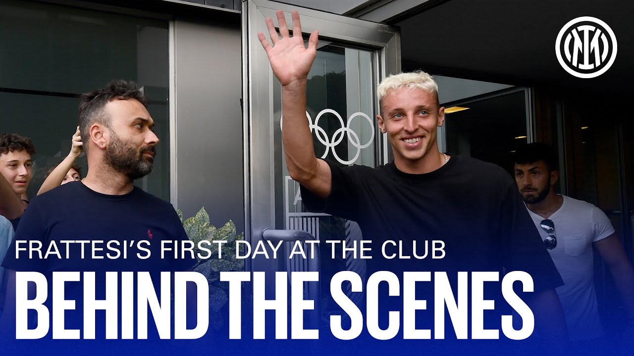 FRATTESI'S FIRST DAY AT THE CLUB | BTS 📹 #WelcomeDavide