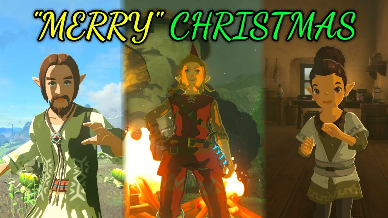 Santa TERRORIZES Hateno Village! | Zelda: Tears of the Kingdom