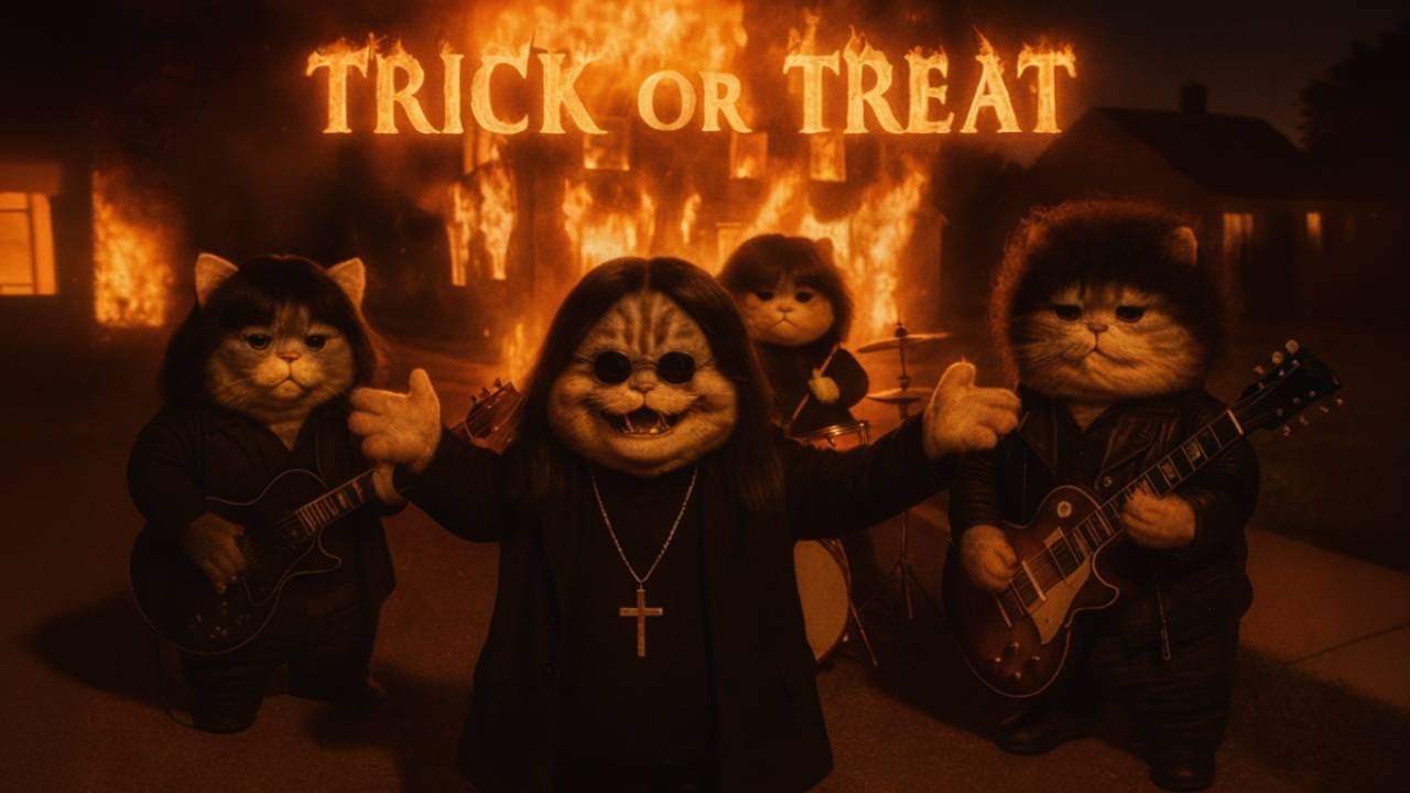 Кошелек или жизнь &mdash; Pawzzy Pawsborn, HISS, AC/KT и другие | Официальное видео Meowsic 🎃🔥🎸