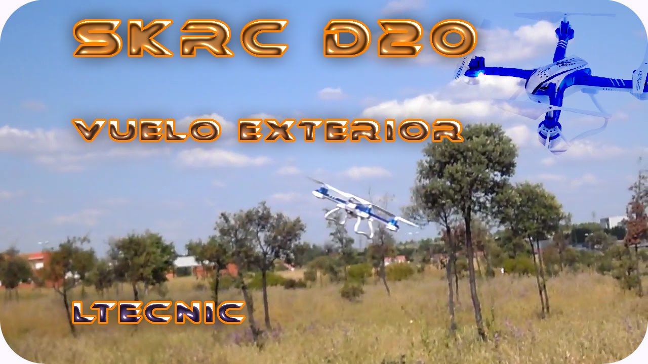 DRONE SKRC D20, Test de vuelo, un drone a un precio increible  LTECNIC
