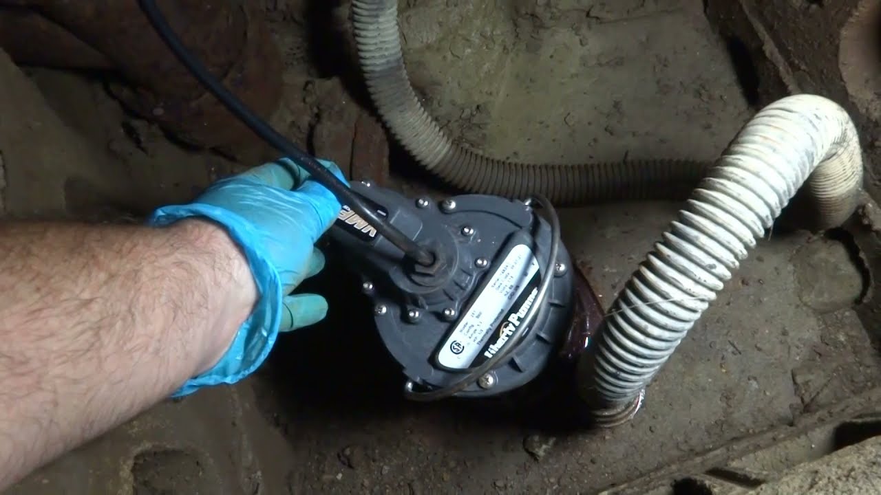 OLD SUMP PUMP REPLACEMENT