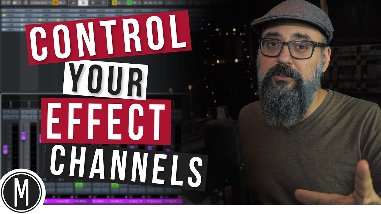 How to control your EFFECT CHANNELS with a VCA FADER