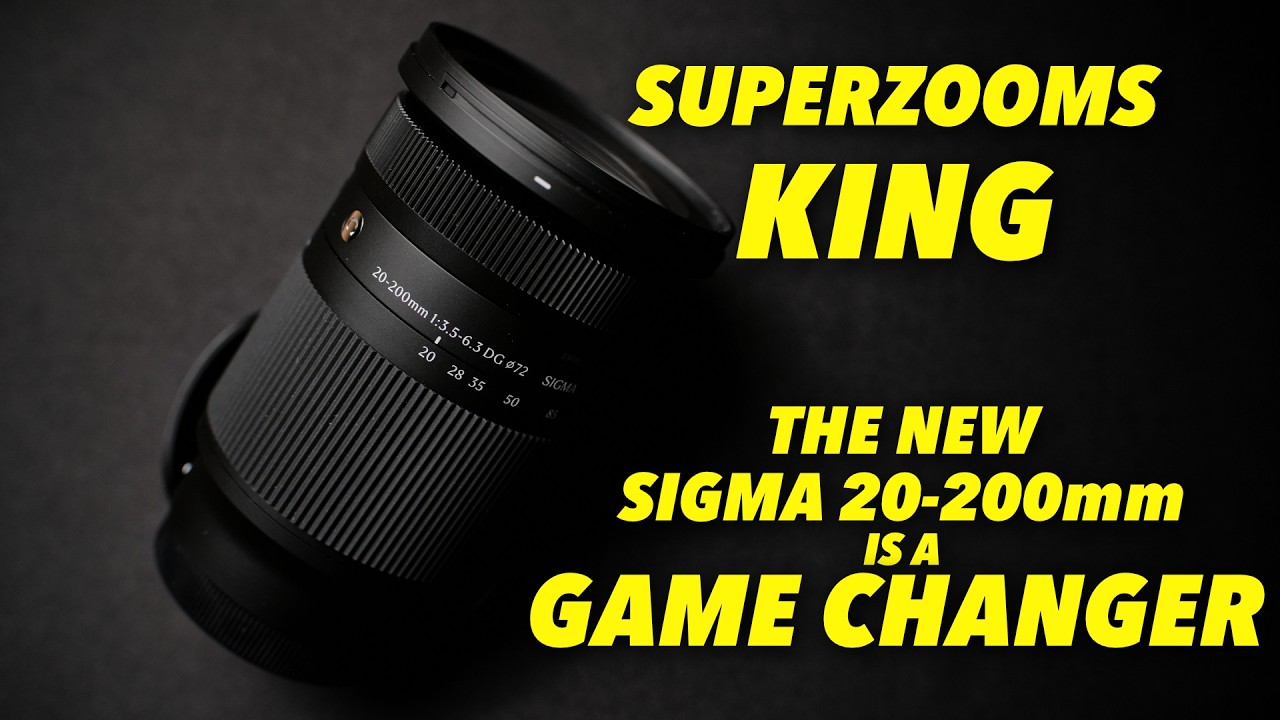 This One Lens WILL Rule Them All - The Sigma 20-200mm Contemporary has no business being this good!