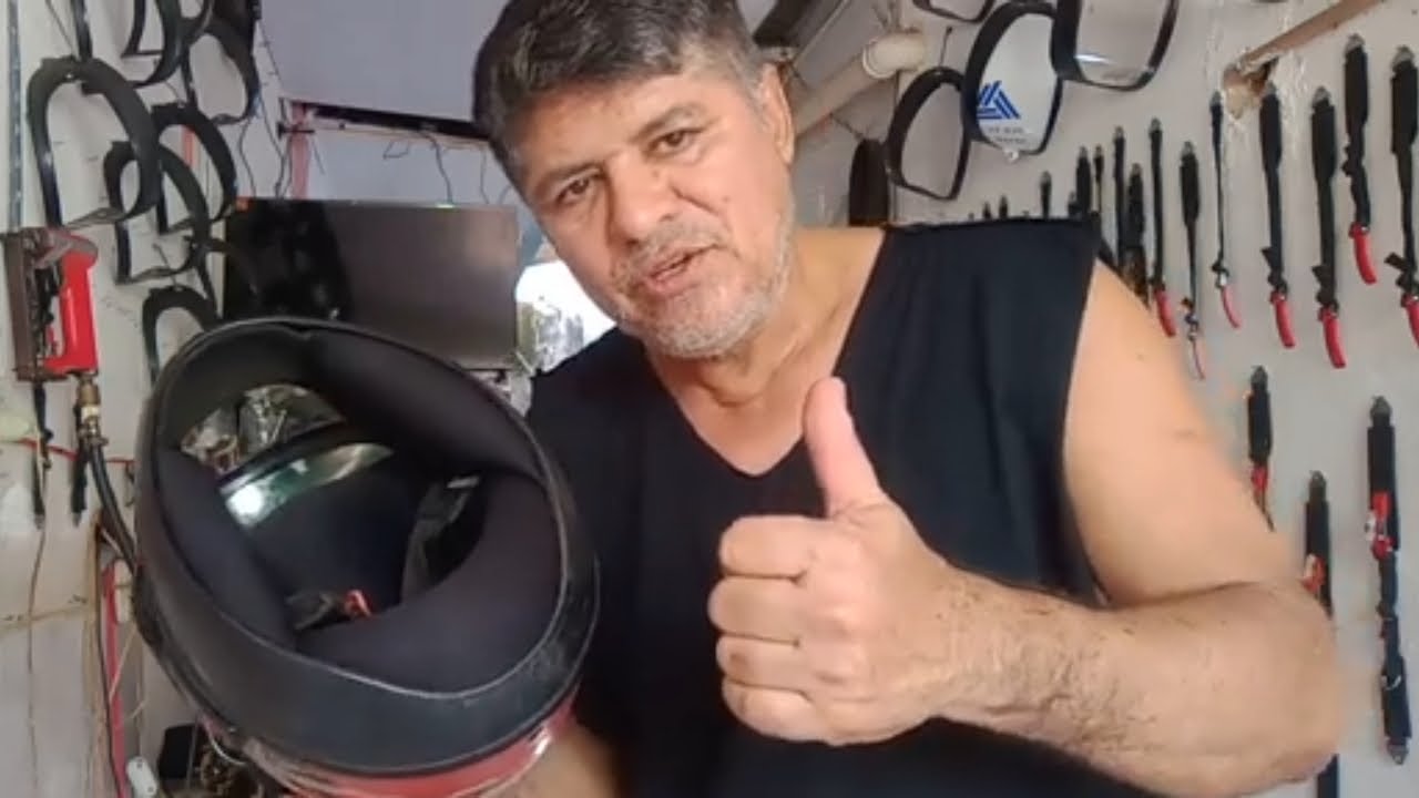 Capacete manutenção reparos e reciclagem ♻️