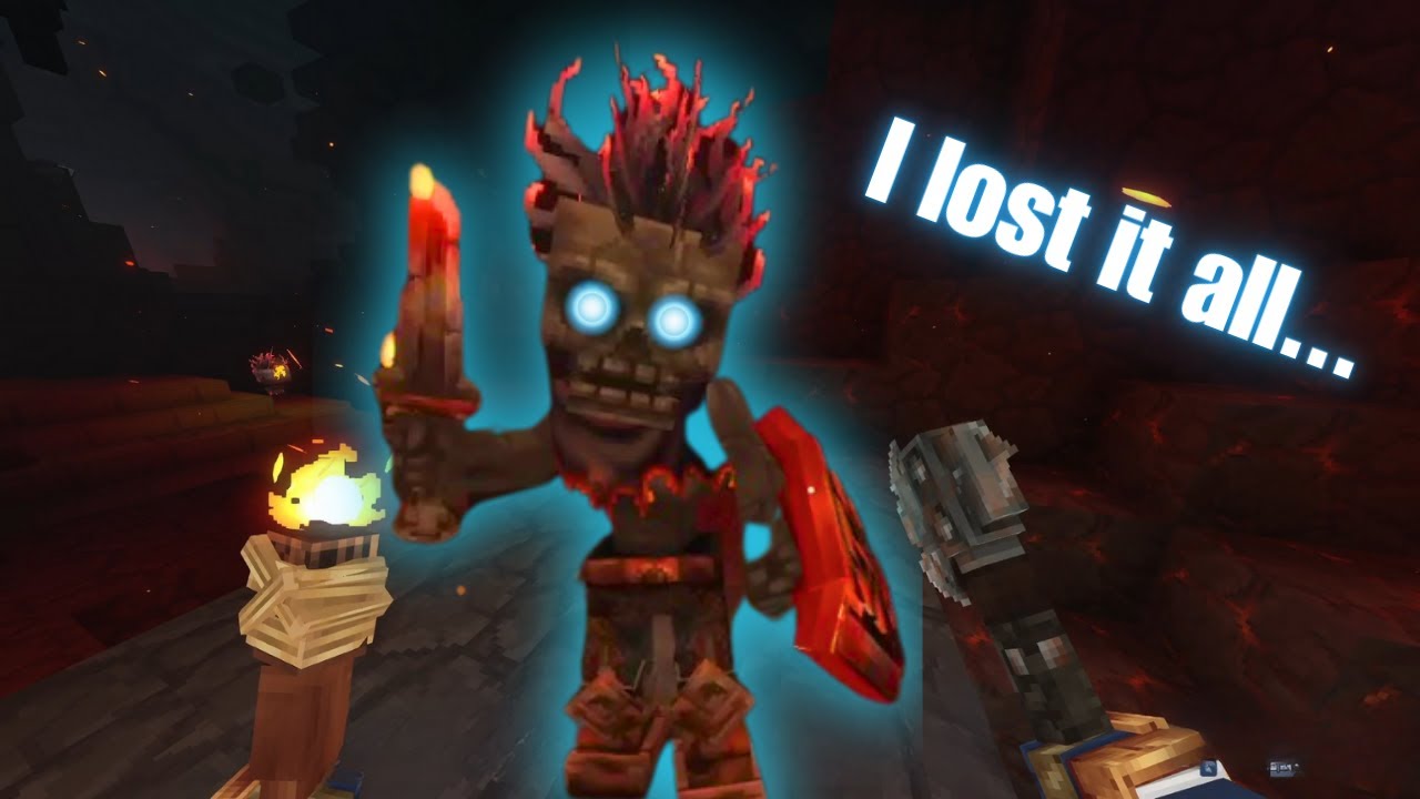 Recovering My Lost Gear in the Fire Underground | Hytale Let's Play (EP11)