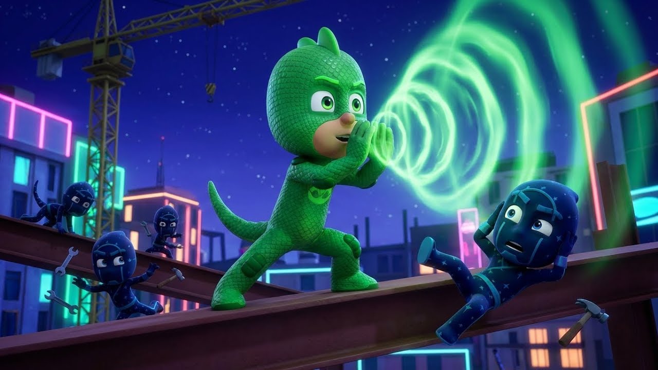 Gekko's Loud Voice Test 🗣️🦎 | PJ Masks Full Episode: Gekko Loses His Grip but Gains His Leadership!