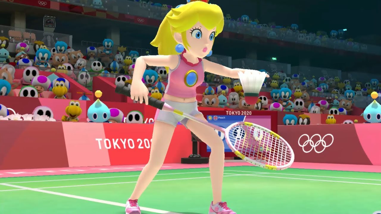 Badminton Singles Very Hard Mario & Sonic At The Olympic Games Tokyo 2020 Daisy Mario Luigi & Peach