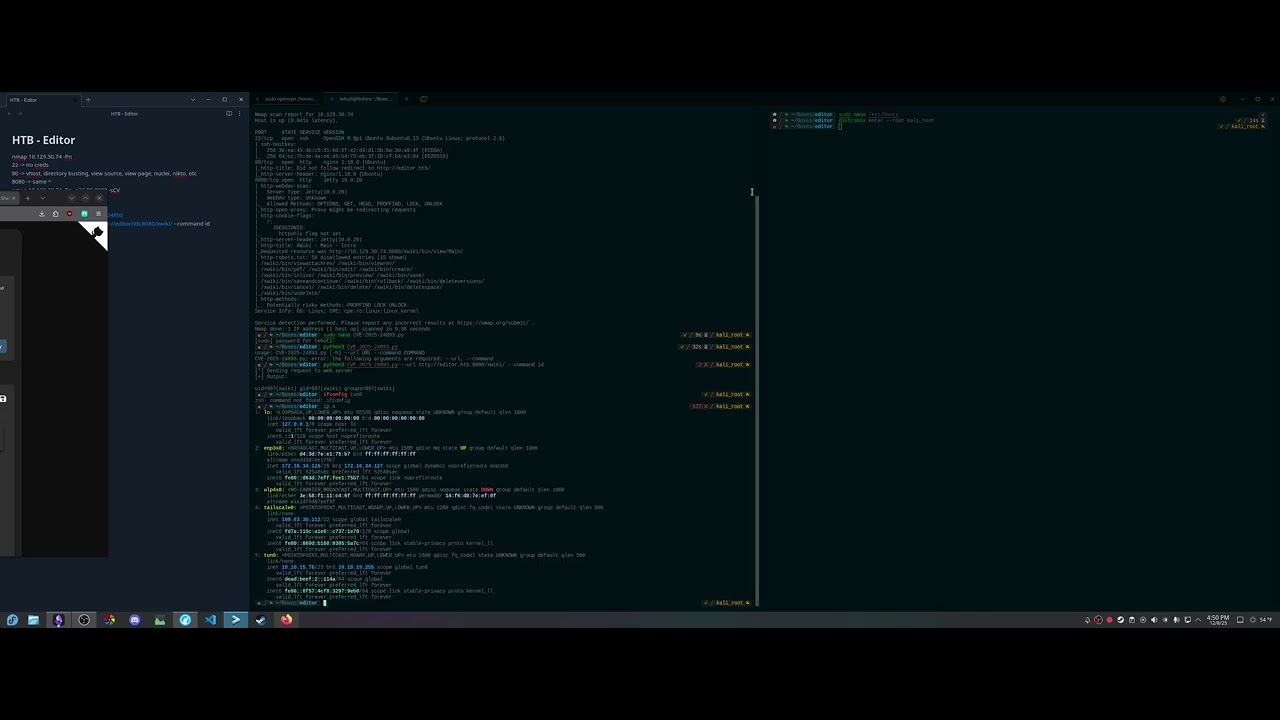 HTB Editor Walkthrough — Hardcoded Creds & ndsudo ROOT Escalation