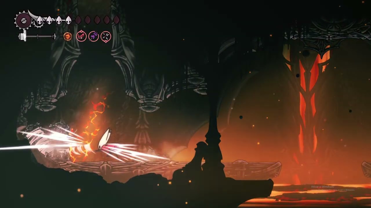 Habilidade Elegia das profundezas Hollow Knight  Silksong