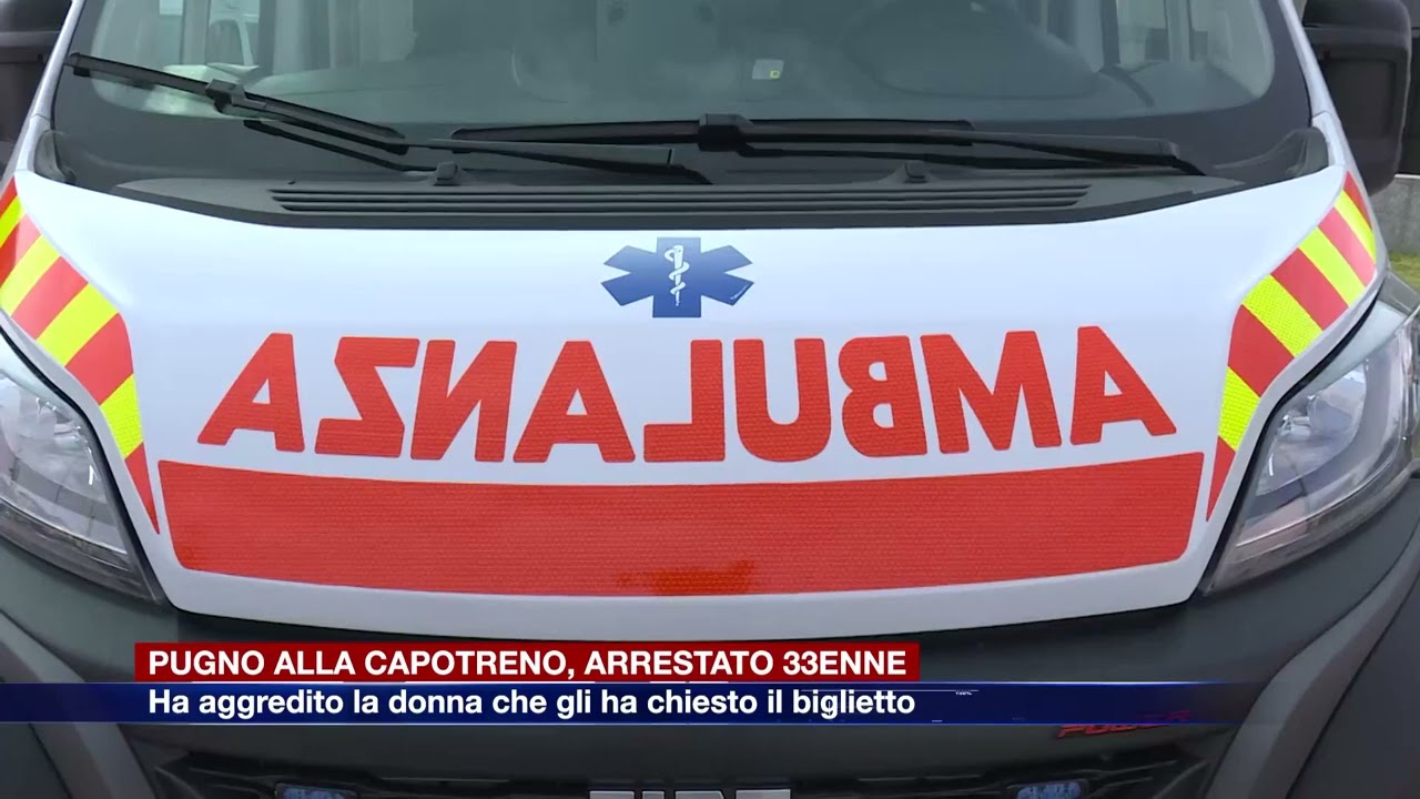 Etg - Pugno in faccia alla capotreno che gli chiede il biglietto, arrestato 33enne