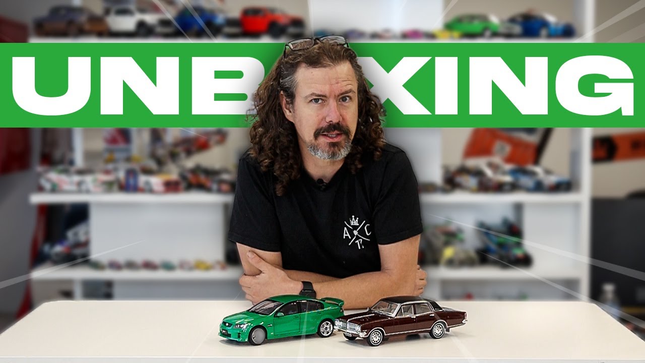 Распаковка моделей Holden в масштабе 1/18! (Holden VE и HK Brougham)