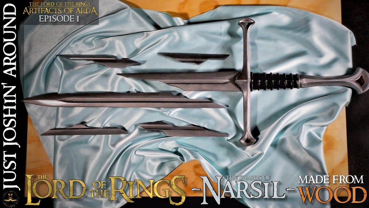 The Shards of Narsil - Made From Wood // The Lord of the Rings // Just Joshin' Around