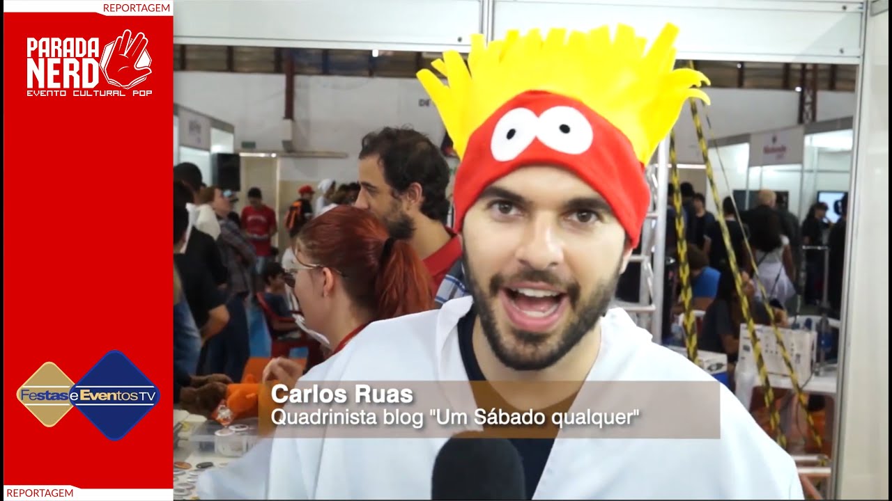 [Mat&eacute;ria Festas e Eventos TV] Parada Nerd 2016