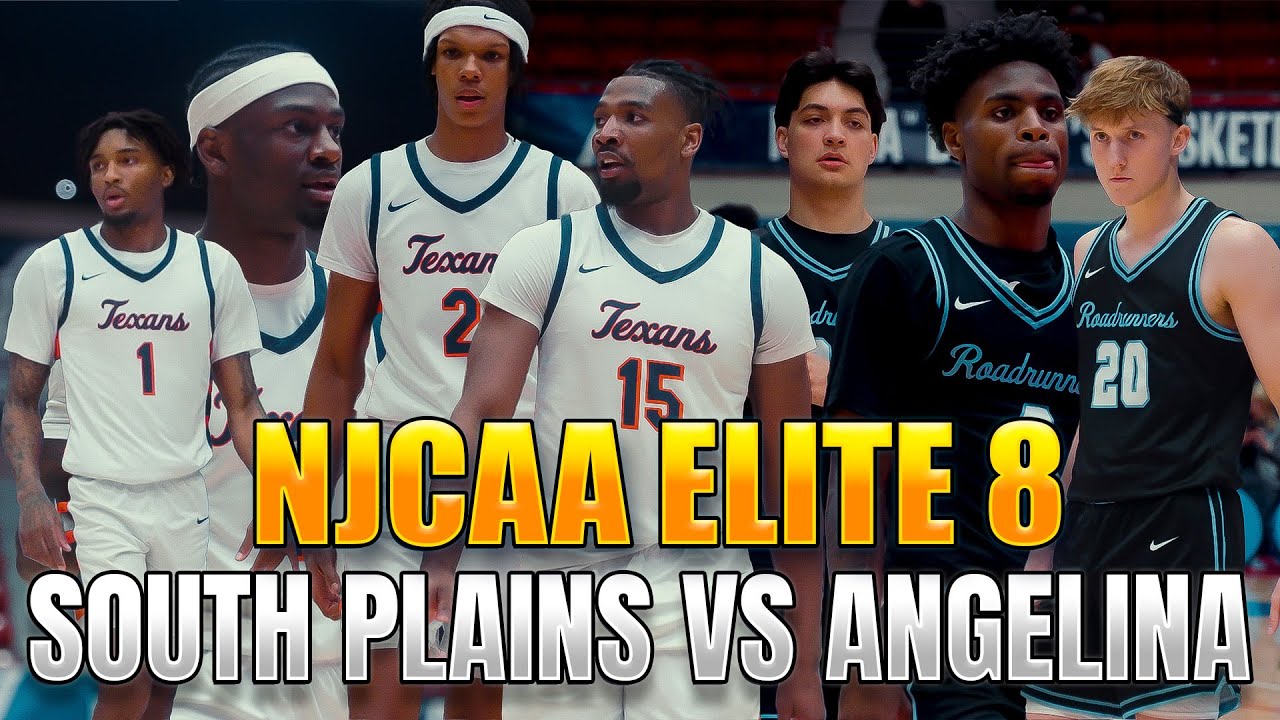 #4 Seed South Plains vs #17 Seed Angelina NJCAA Elite 8 Arterio Morris vs Chris Carpenter