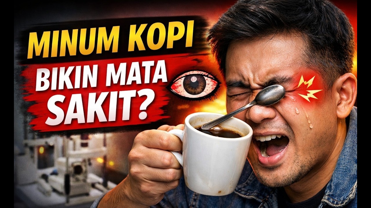 Minum Kopi Bikin Mata Sakit?