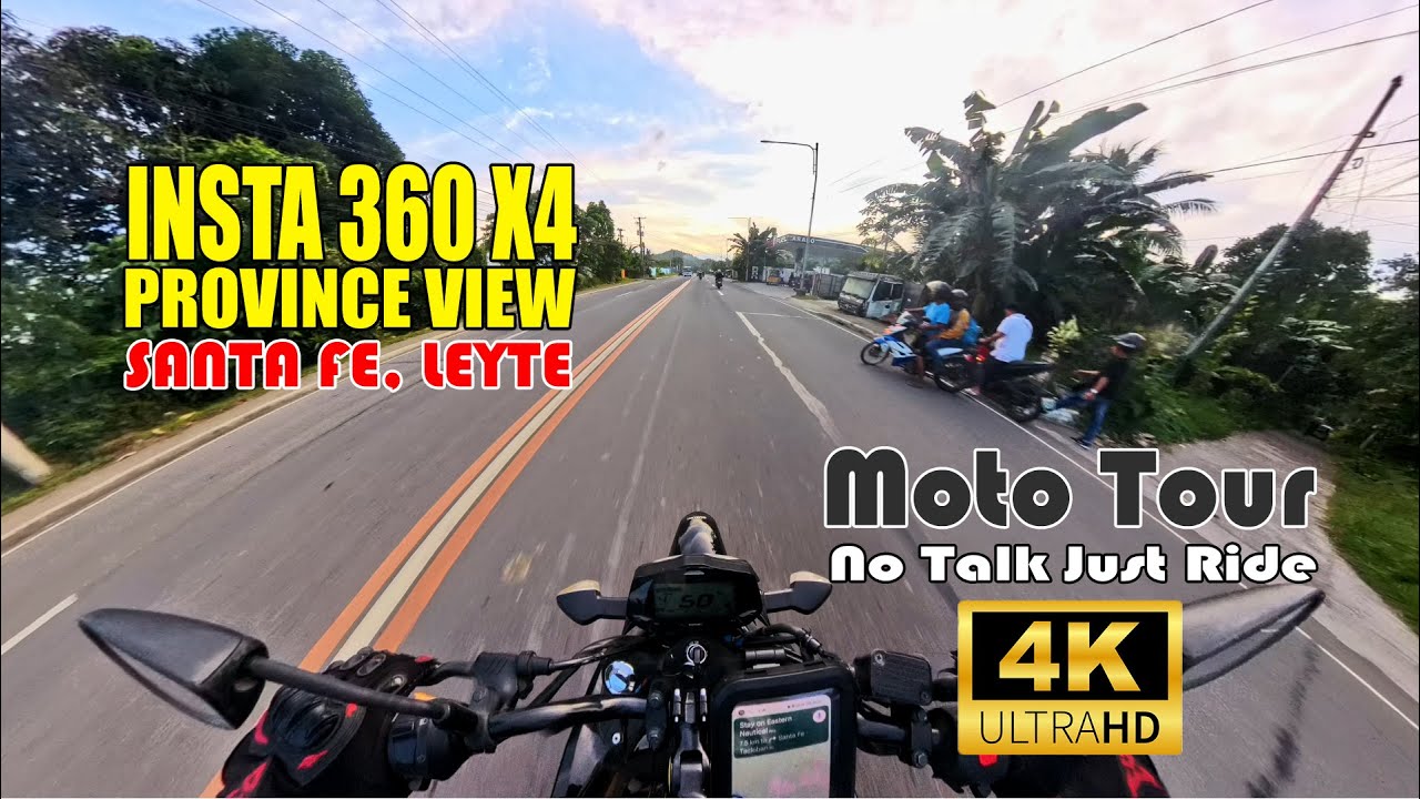INSTA 360 | No Talk Moto Tour | Santa Fe Leyte | Palo - Carigara - Ormoc Road #motorcycle #insta360