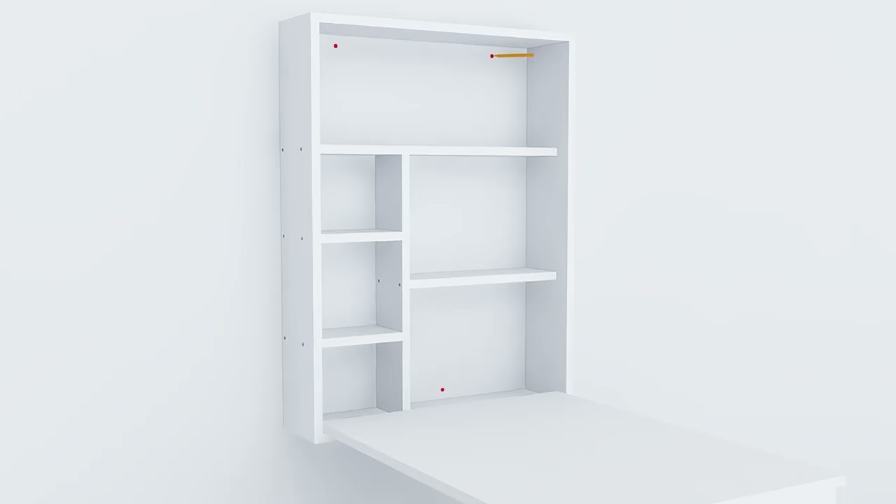 Sedir Foldable Desk Animated Assembly Instructions
