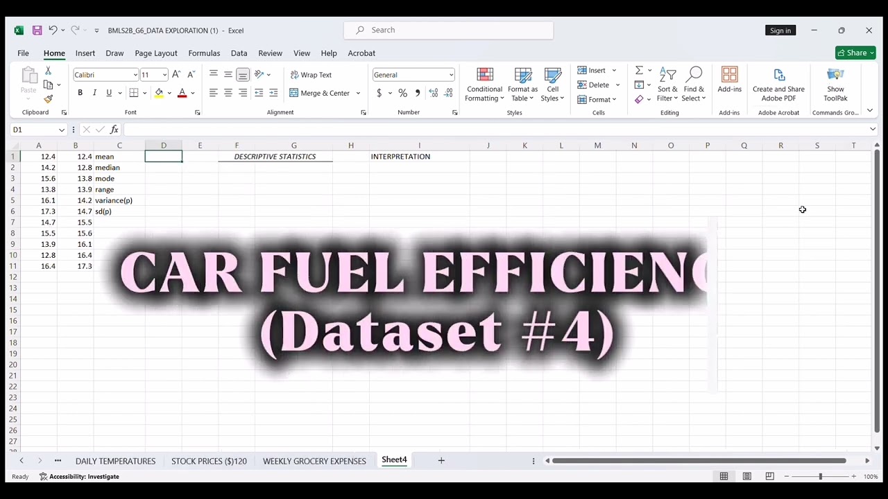 BMLS 2B_G6_Data Exploration Excel (Screen Record) 