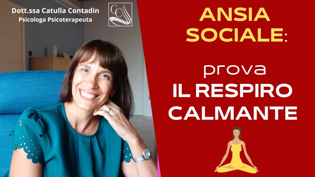 SOFFRI DI ANSIA? PROVA IL RESPIRO CALMANTE