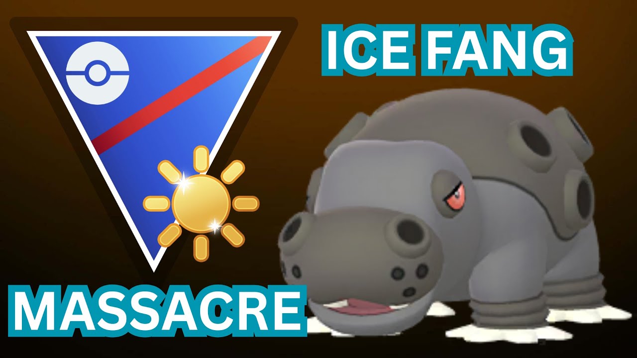 THIS HIDDEN ICE FANG USER DESTROYS CRADILY IN THE SUNSHINE CUP! | Pokémon GO Battle League