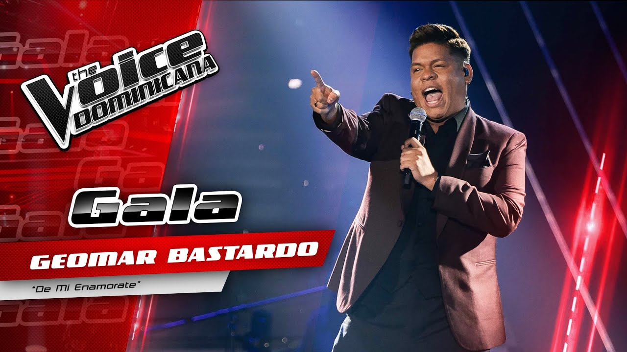 Geomar Bastardo – ¨De Mi Enamorate¨ | Galas | The Voice Dominicana 2021