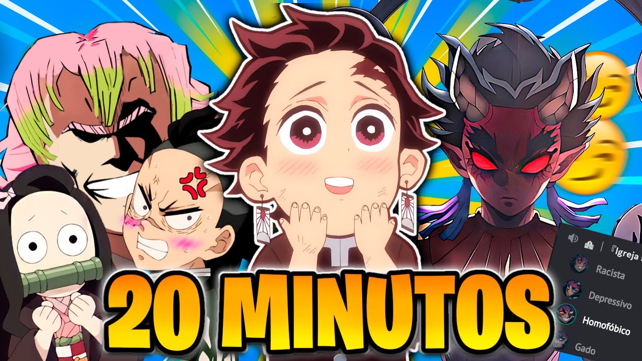 KIMETSU E A VILA DOS FERREIRO EM 20 MINUTOS KKKK - Demon Slayer (PAR&Oacute;DIA)