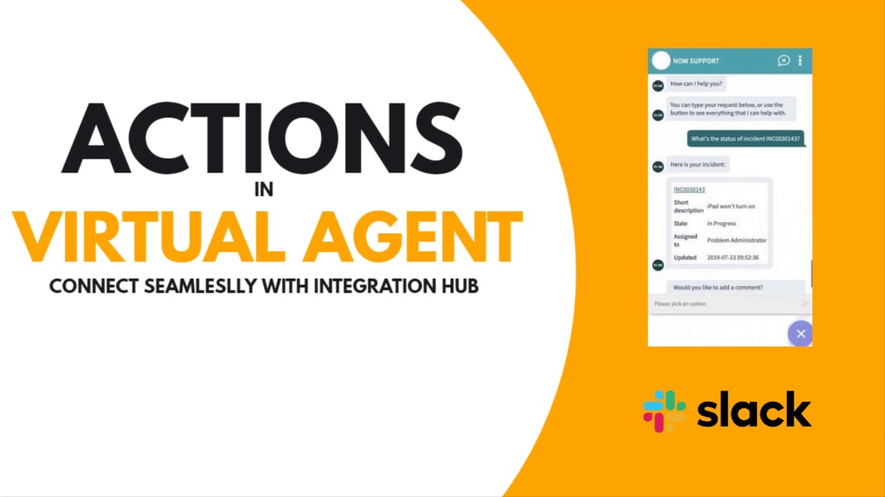 Actions in Virtual Agent (Quebec)