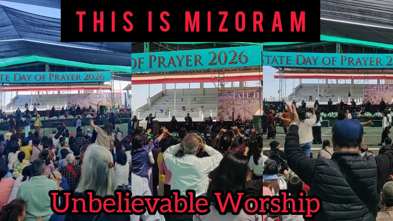 You’ve Never Seen State Day Like This! | Mizoram Christian Worship #mizoramstateday #mizoram #aizawl