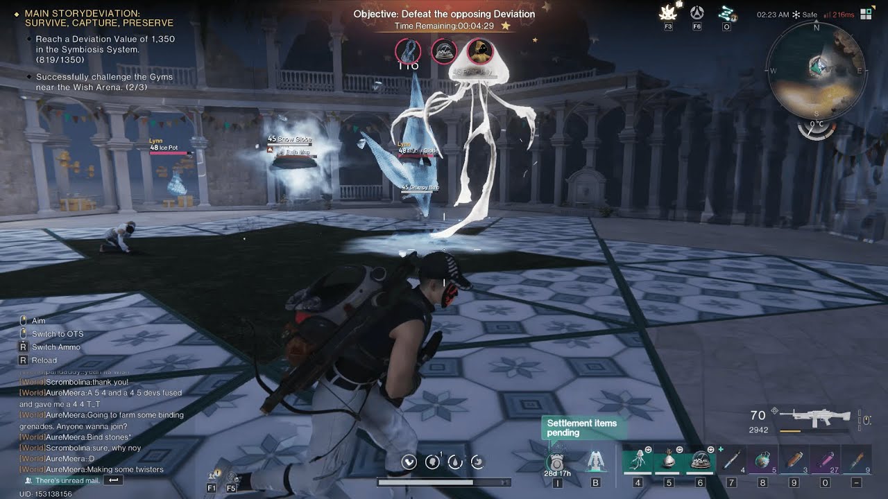 Getting Ready for CHAOS SNOWSPRITE and Wish Arena Gyms - Once Human Gameplay