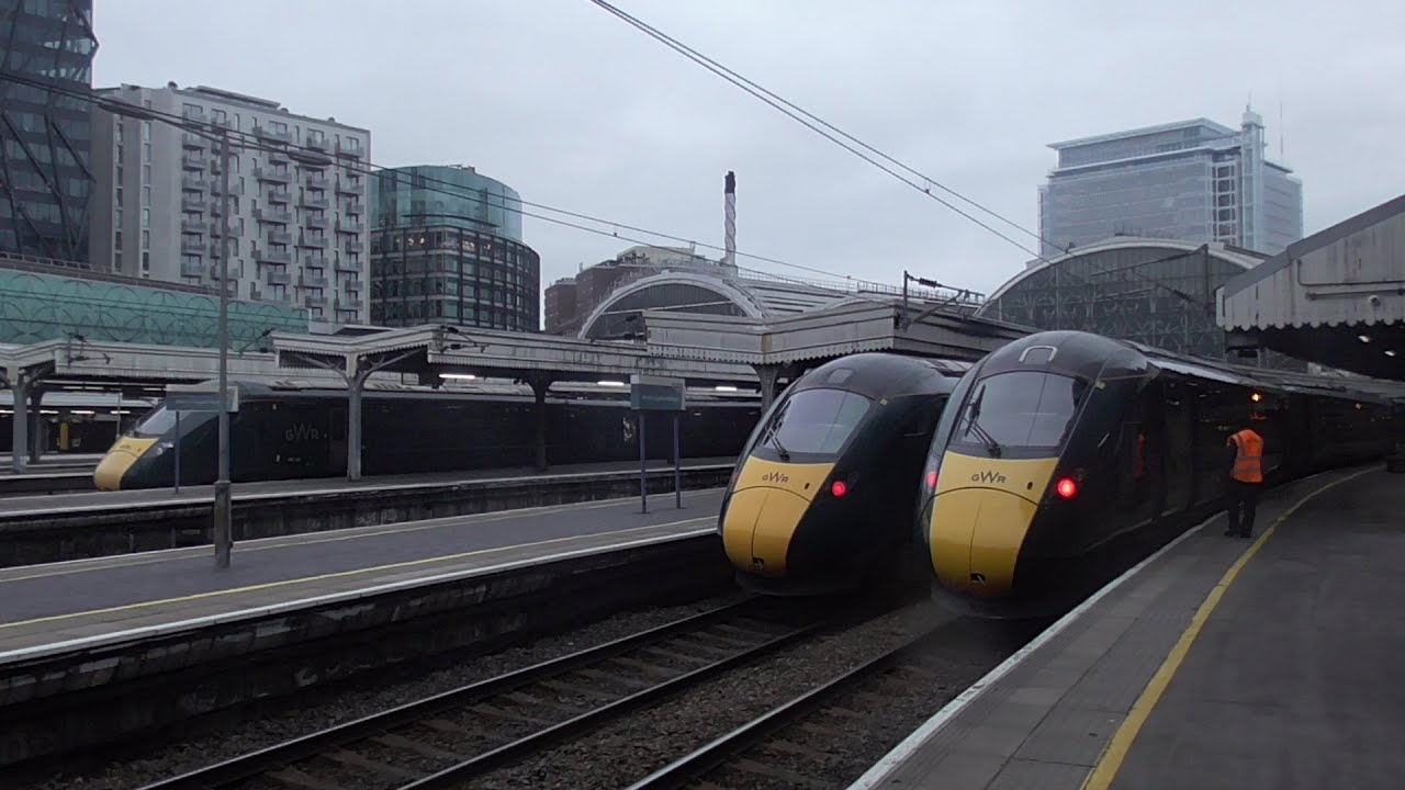 Trains at London Paddington 30th January 2024