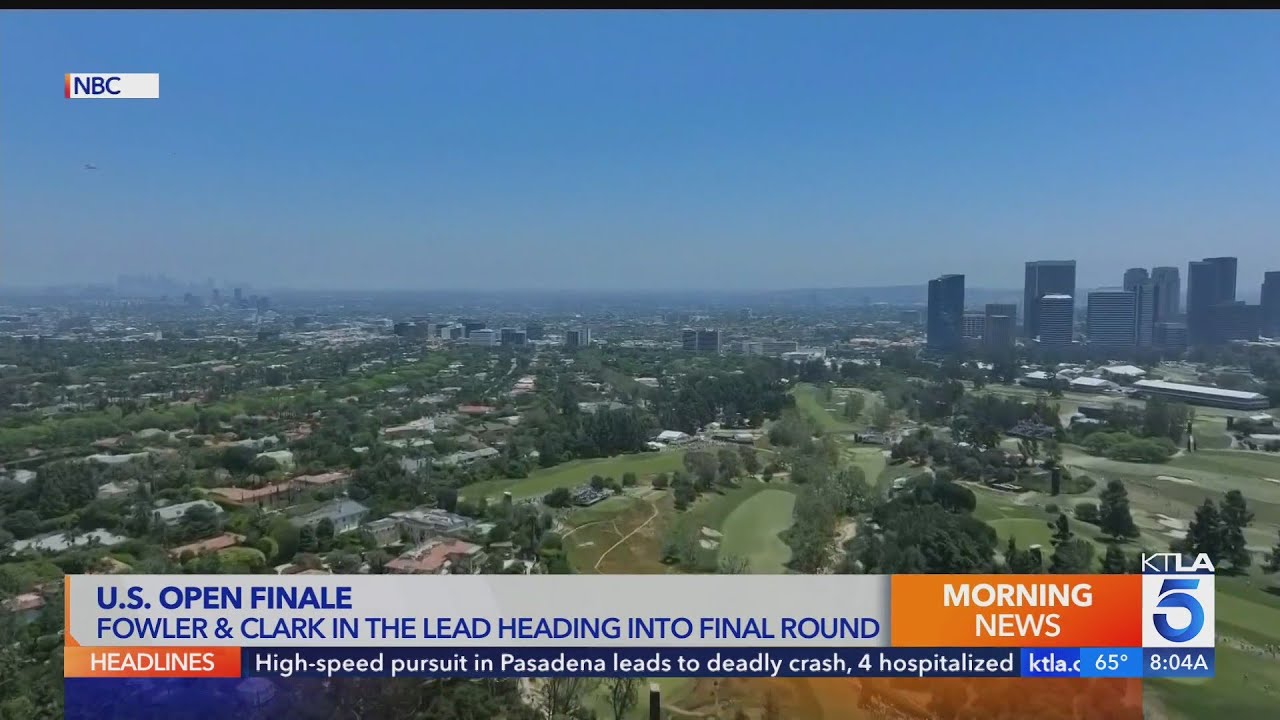 Final day of U.S. Open underway at L.A. Country Club
