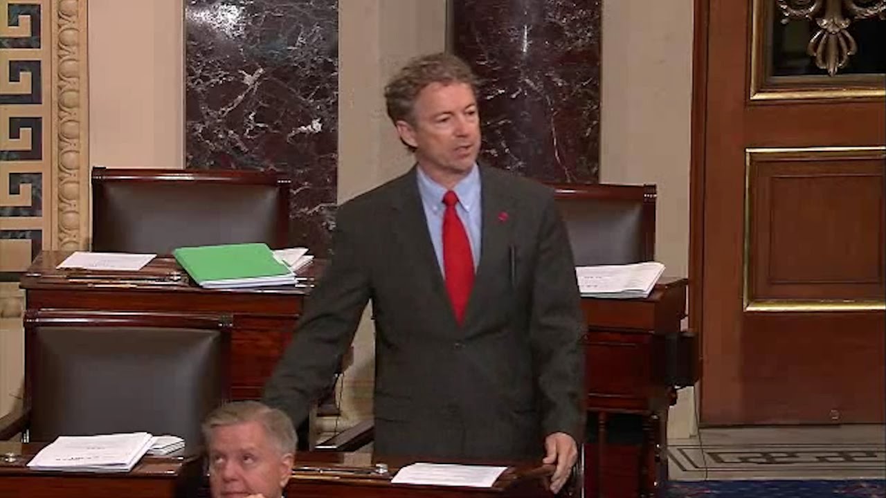 Lindsey Graham Rolls Eyes at Rand Paul
