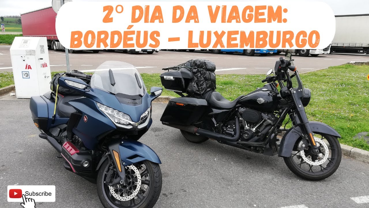 (2º Dia - O Melhor) 2.000Km: Porto - Luxemburgo de Honda Goldwing