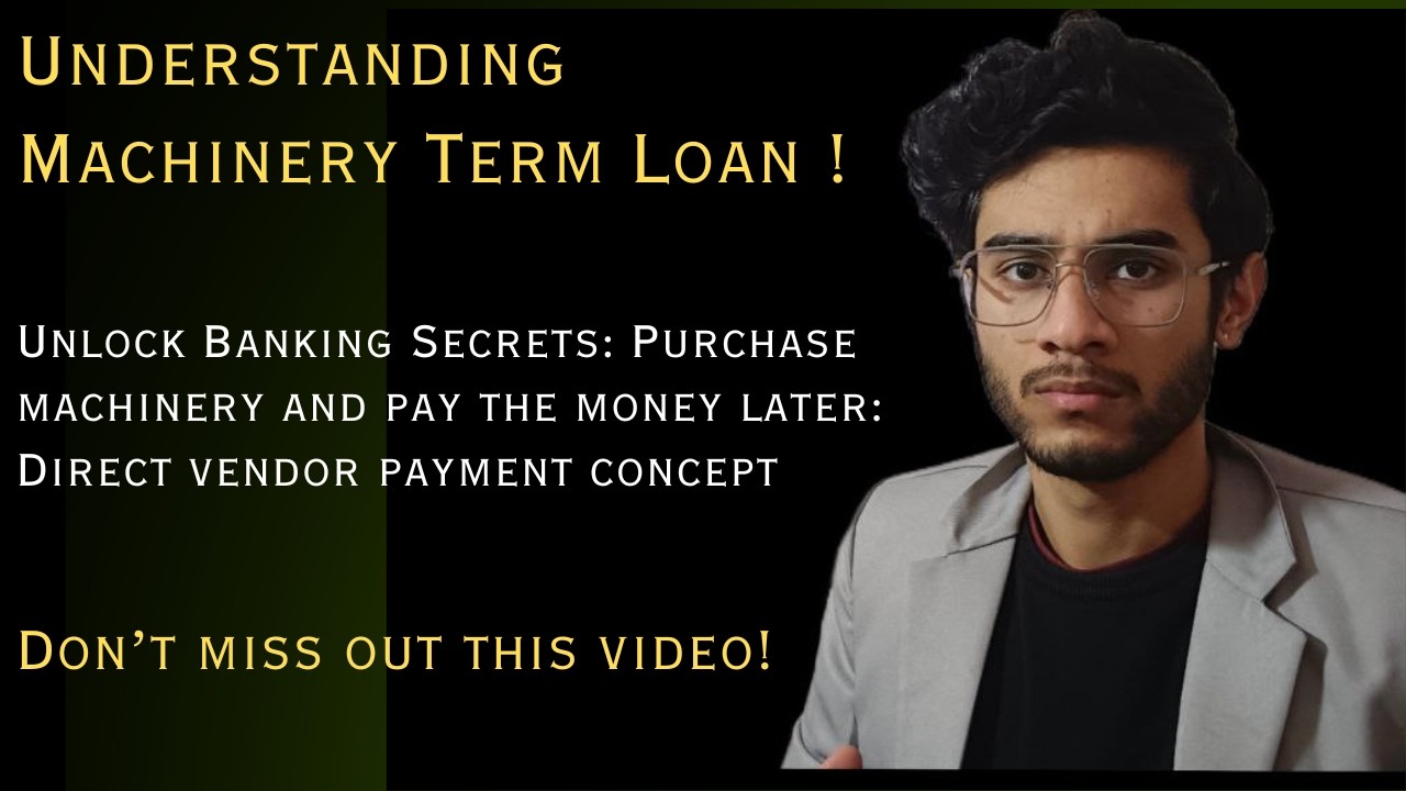 Machinery Term Loan | Direct Vendor Payment | Purchase Machinery Without Paying In Full