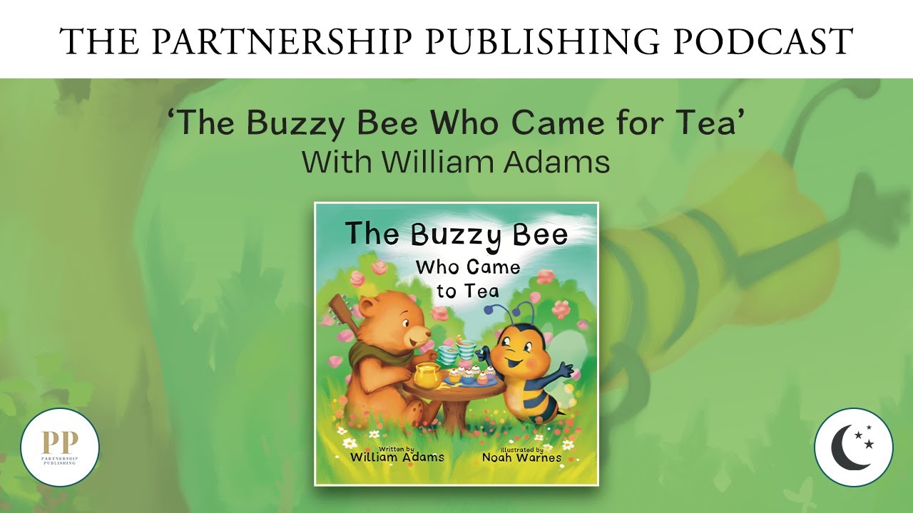 Reconnecting with William Adams author of 'The Buzzy Bee Who Came for Tea'