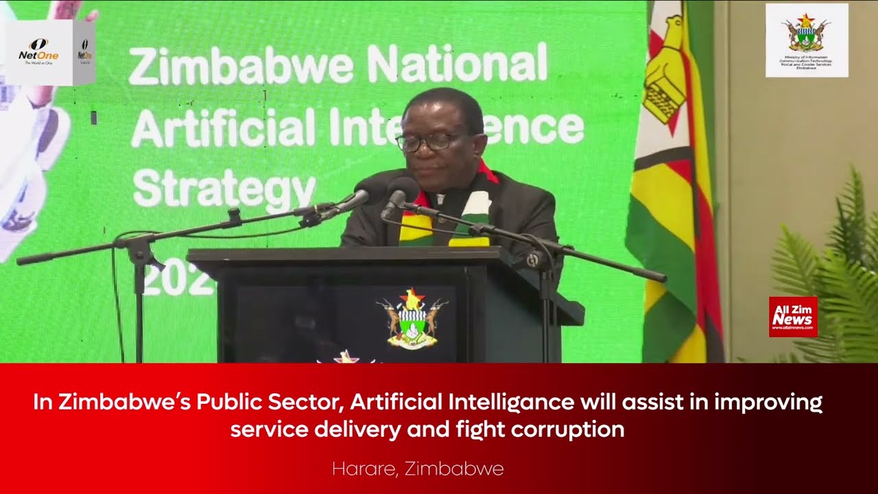Artificial Intelligance will fight corruption in Zimbabwe- President Mnangagwa