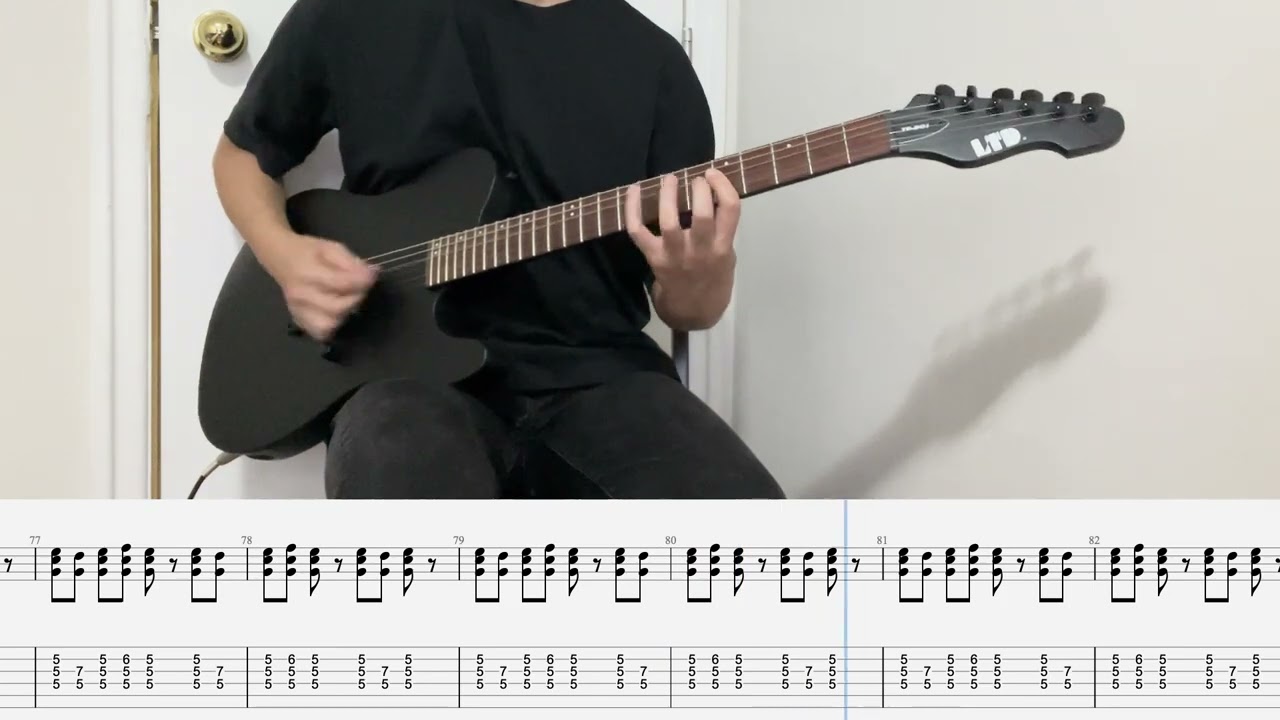 【TAB】Tonight, Tonight, Tonight - BEAT CRUSADERS Right Guitar Cover BLEACH OP 04