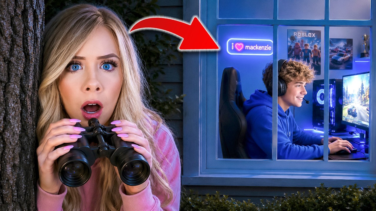 I SPIED ON THE CUTE GAMER BOY NEXT DOOR&hellip;