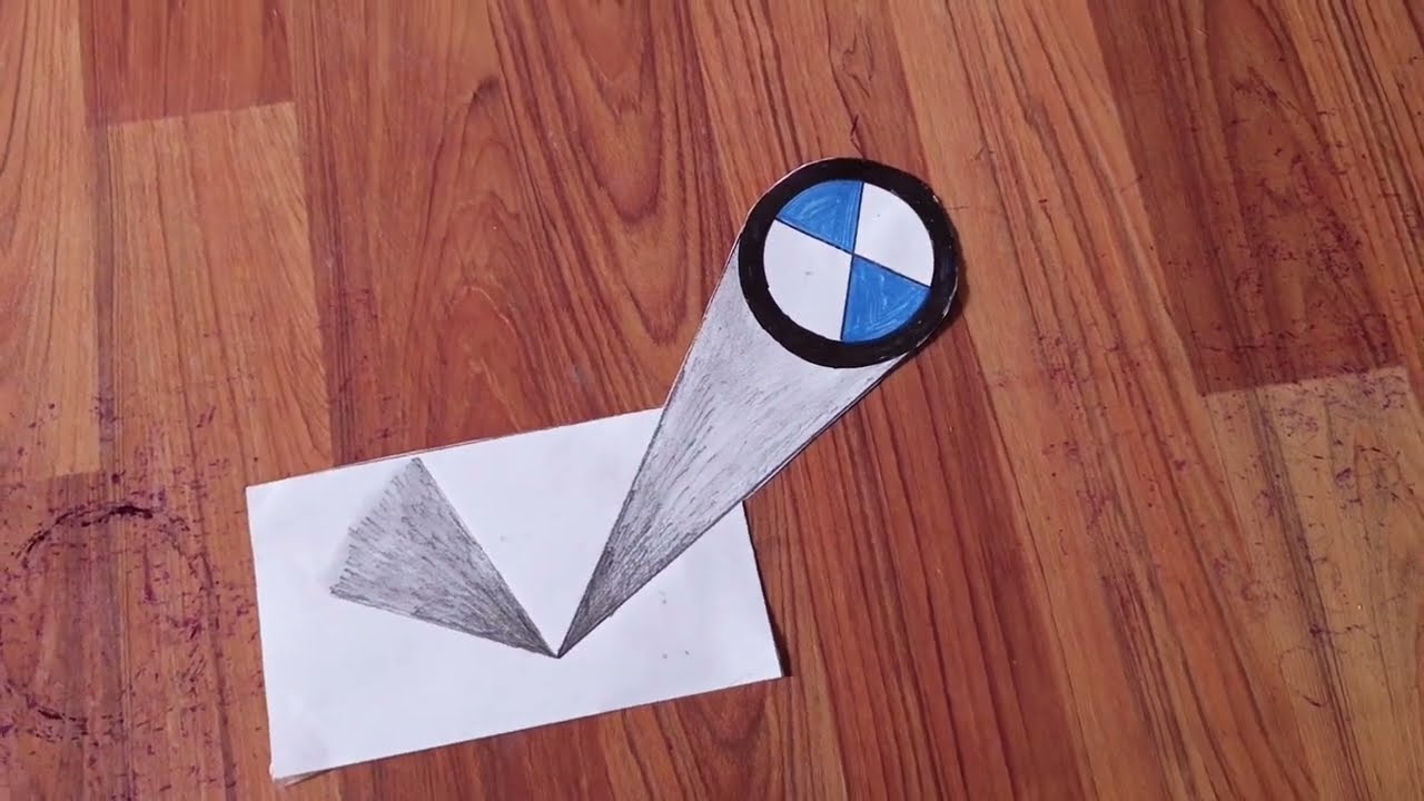 Optical Illusion || Pencil 3D drawing for beginners | How to Draw 3d | 3D Art Sketch Ideas Video