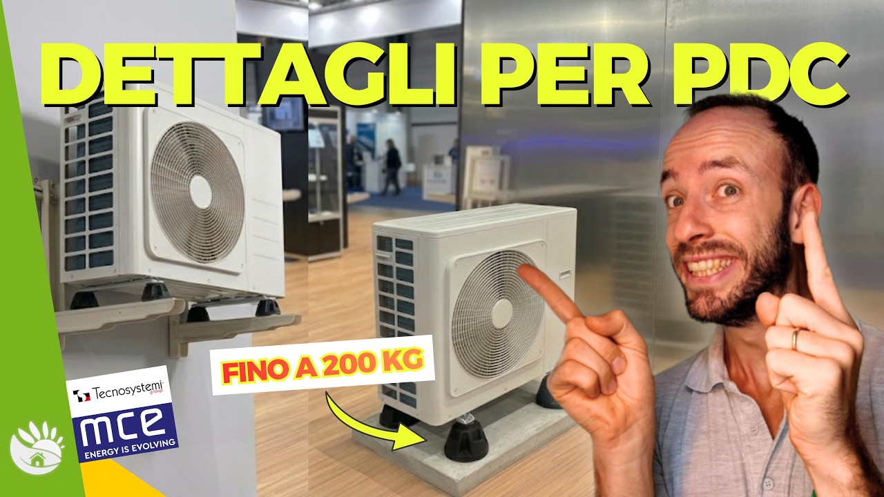 Questi SUPPORTI per la POMPA di CALORE mi hanno davvero stupito [Fiere MCE]