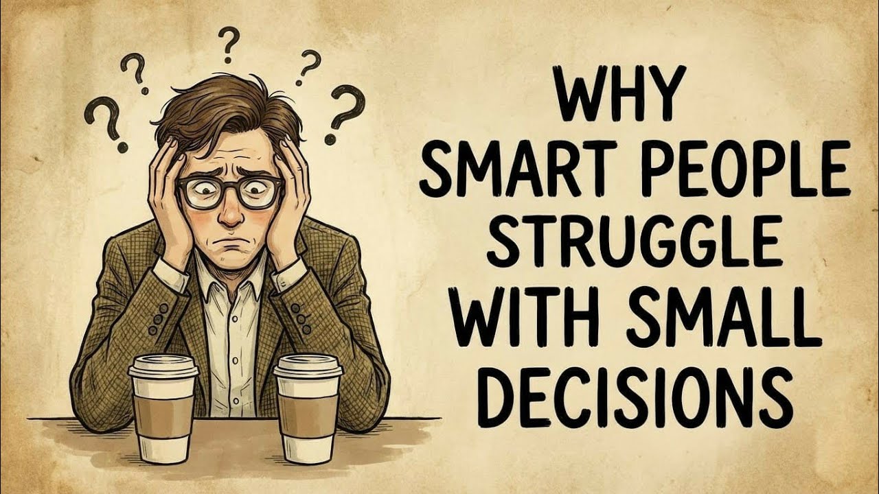 Psychology of people who struggle with small decisions. 