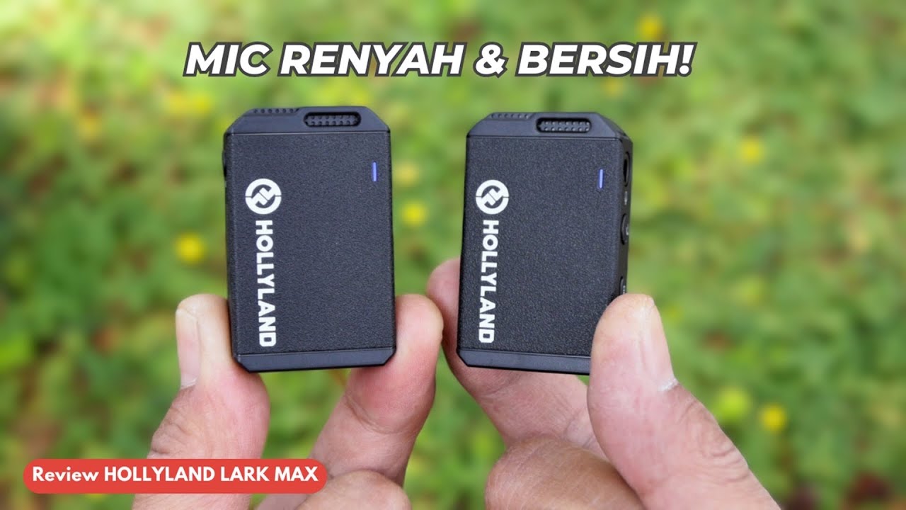 MIC WIRELESS BAGUS BUAT YANG SERIUS | Review Hollyland LARK MAX