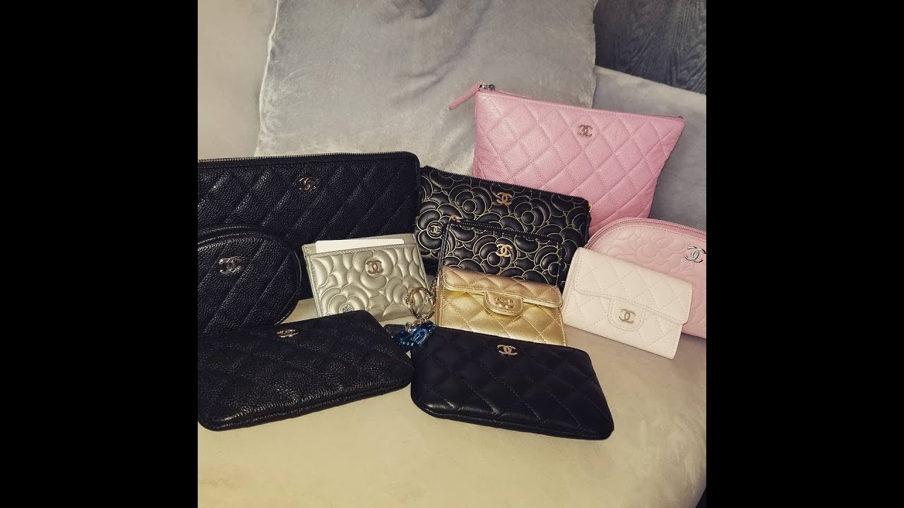Коллекция небольших кожаных изделий Chanel SLG 2018!