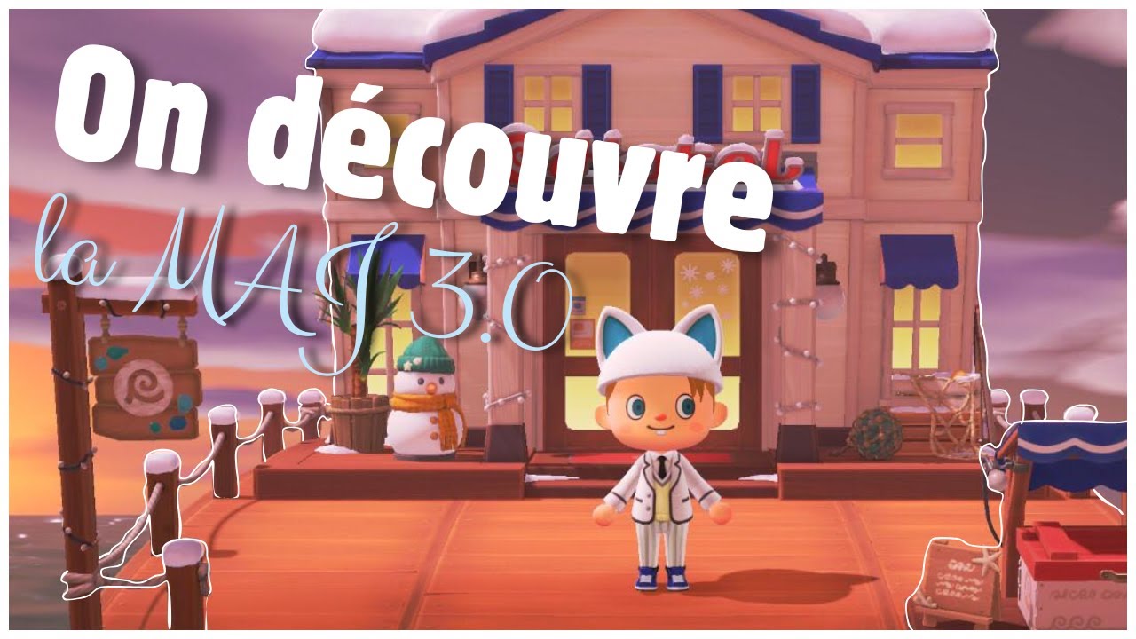 ON DECOUVRE LA MAJ 3.0 D'ANIMAL CROSSING !✨🍃 est-elle vraiment bien ?