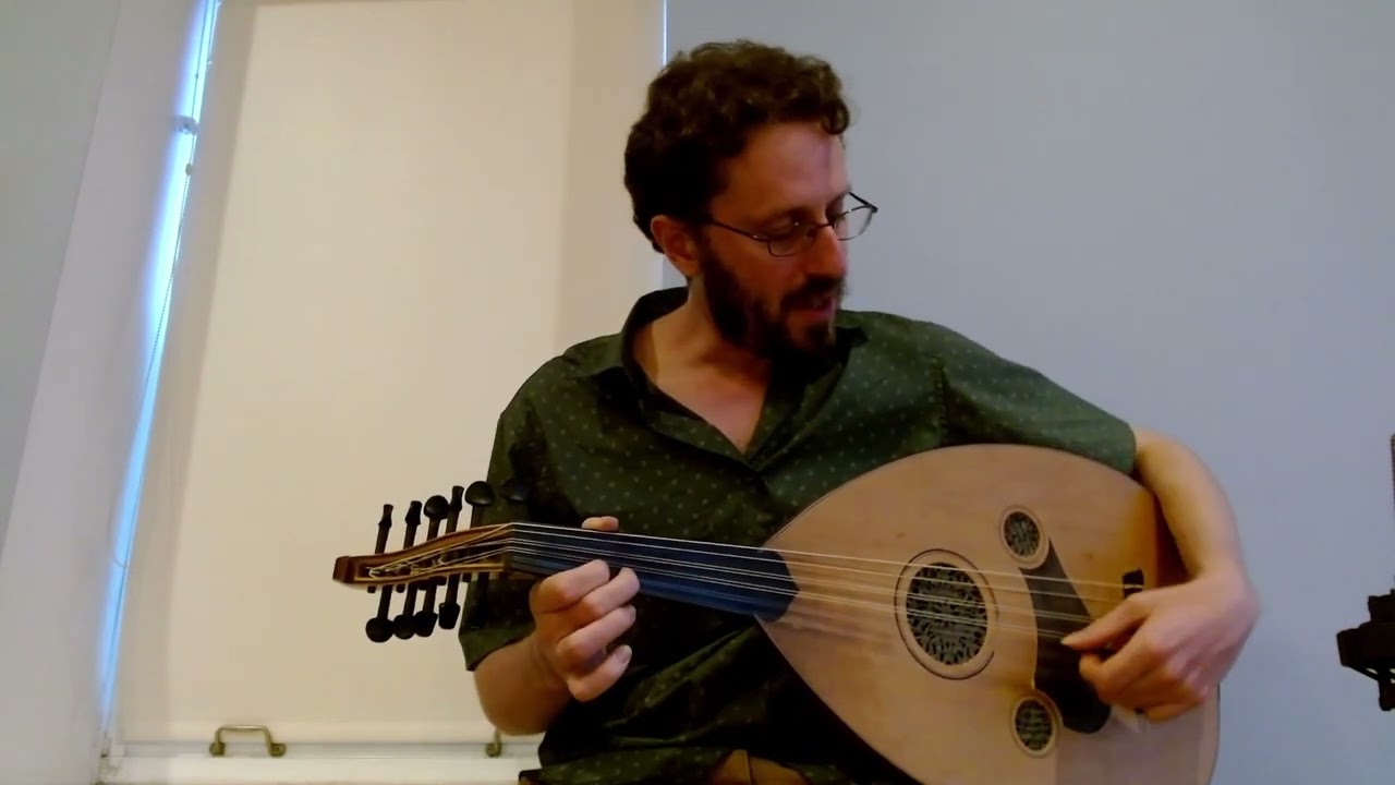 Turkish oud lesson: Huseyni/Bayati, most common middle eastern scale