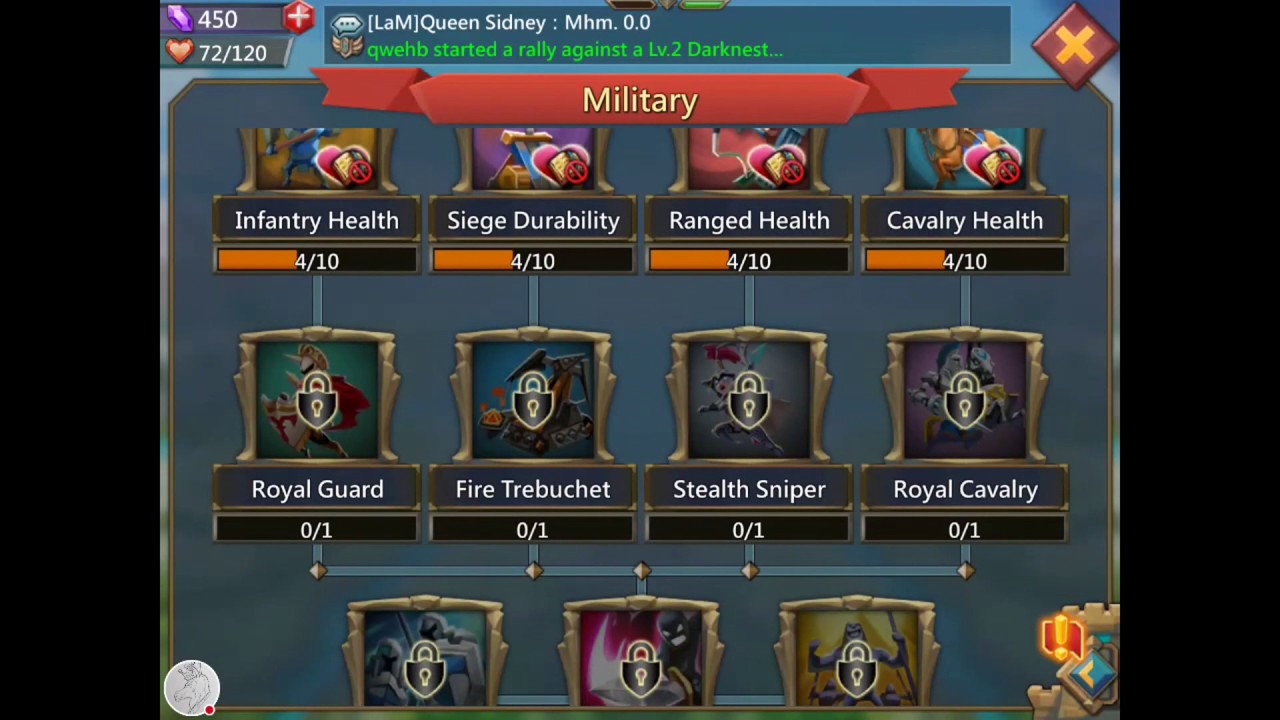 Lords Mobile! How to start a Trap account from the beginning.