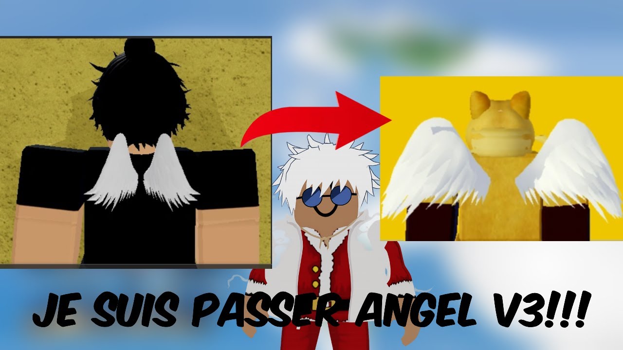 Comment j'ai v3 la race angel sur Blox fruit
