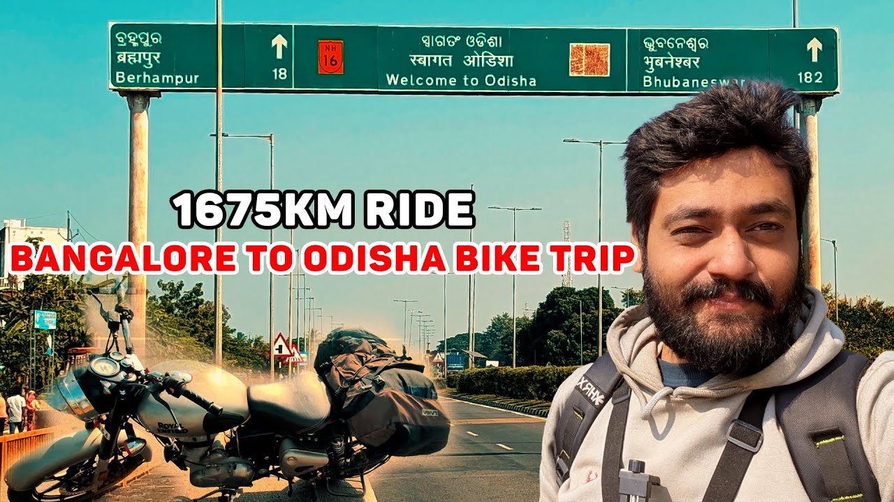 BANGALORE To ODISHA On Bike Trip 🏍️// Odia Travel Vlog // Odia Vlogger // Sritam Ji New Vlog